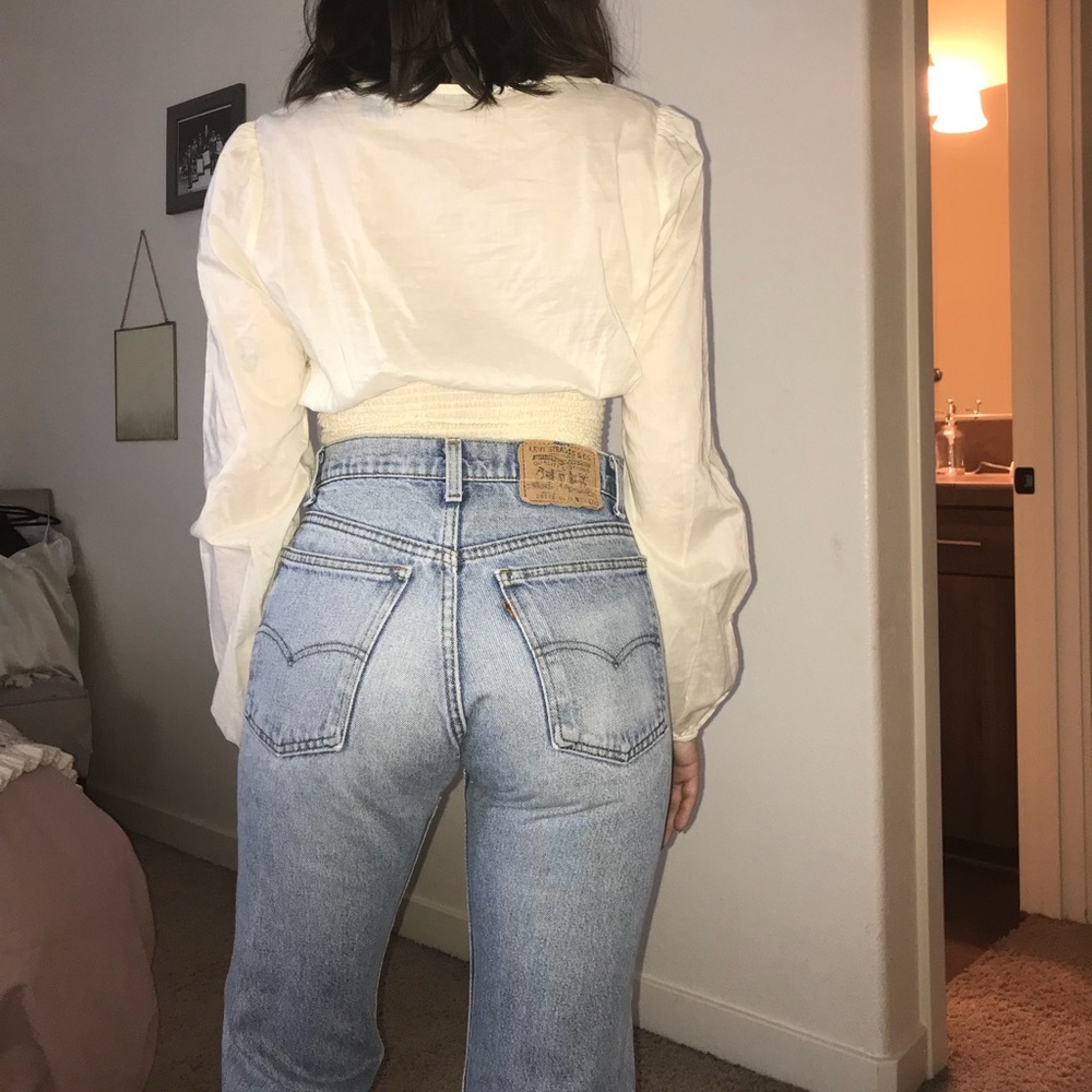 KILLER VINTAGE ORANGE TAB LEVIS